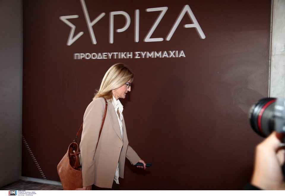 Η εκπρόσωπος Τύπου του ΣΥΡΙΖΑ Δώρα Αυγέρη / Φωτογραφία: Intime -ΣΑΡΕΛΑΣ ΔΗΜΗΤΡΗΣ