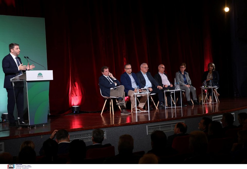 Ο Νίκος Ανδρουλάκης για την «αναγέννηση» του ΕΣΥ / Φωτογραφία: Intime -Image Online