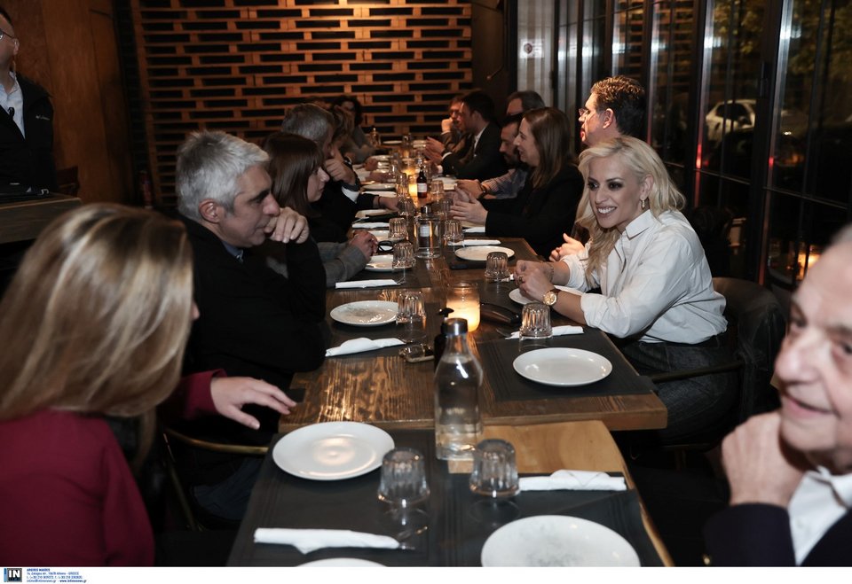  Βουλευτές και στελέχη του ΣΥΡΙΖΑ για δείπνο παρέα με τον πρόεδρο Στέφανο Κασσελάκη / Φωτογραφία: Intime - ΛΙΑΚΟΣ ΓΙΑΝΝΗΣ  