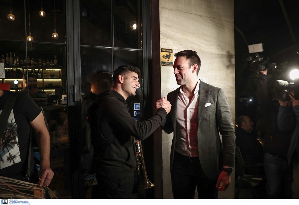 Βραδινή έξοδος της Κοινοβουλευτικής Ομάδας του ΣΥΡΙΖΑ με τον πρόεδρο Στέφανο Κασσελάκη / Φωτογραφία: Intime - ΛΙΑΚΟΣ ΓΙΑΝΝΗΣ  