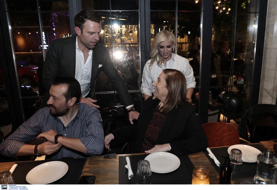 Βραδινή  έξοδος της Κοινοβουλευτικής Ομάδας του ΣΥΡΙΖΑ με τον πρόεδρο Στέφανο Κασσελάκη / Φωτογραφία: Intime - ΛΙΑΚΟΣ ΓΙΑΝΝΗΣ  