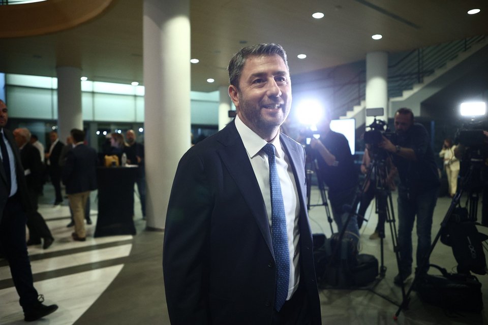 Ο πρόεδρος του ΠΑΣΟΚ Νίκος Ανδρουλάκης / Φωτογραφία: Eurokinissi-ΒΑΣΙΛΗΣ ΡΕΜΠΑΠΗΣ