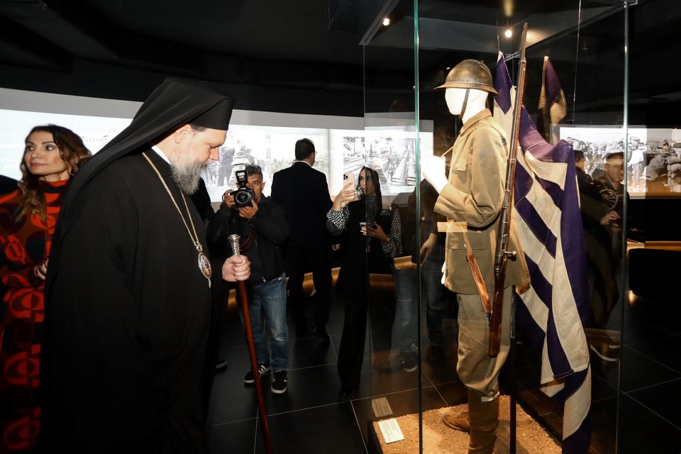 Aπό την τελετη των εγκαινίων