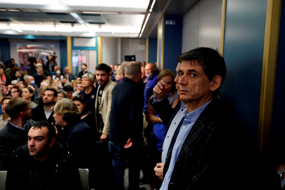 Παρών στην εκδήλωση και ο Νίκος Καρανίκας, σύμβουλος του πρώην πρωθυπουργού Αλέξη Τσίπρα την περιόδο διακυβέρνησης ΣΥΡΙΖΑ