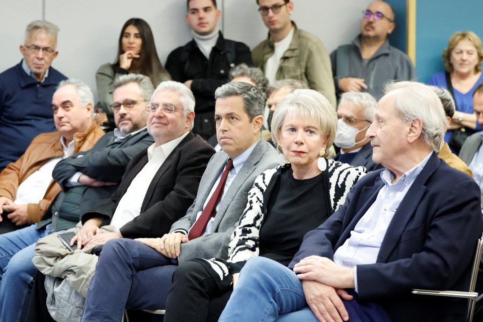 Παρούσα στην εκδήλωση και η βουλευτής του ΣΥΡΙΖΑ 'Έλενα Ακρίτα/ Φωτογραφία: Eurokinissi -ΚΟΝΤΑΡΙΝΗΣ ΓΙΩΡΓΟΣ