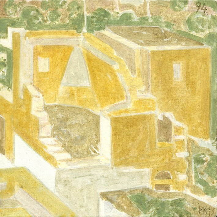 από την σειρά «365» , 2012, ακρυλικό σε ξύλο, 20x20 εκ.