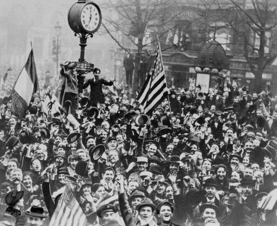 Η πρώτη Ημέρα Ανακωχής το 1918 στη Γαλλία