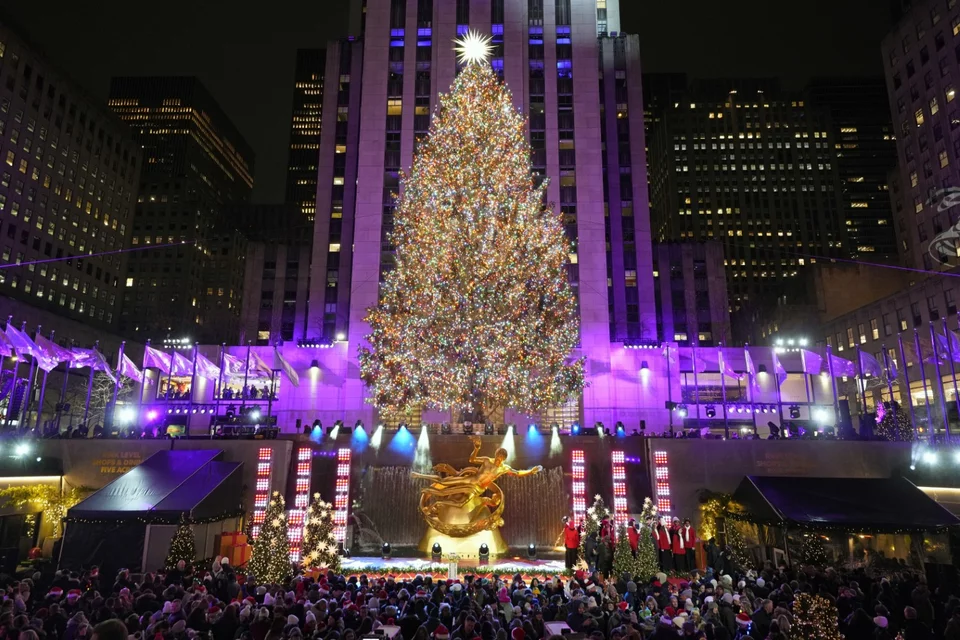 Το χριστουγεννιάτικο δέντρο στο Rockefeller Center