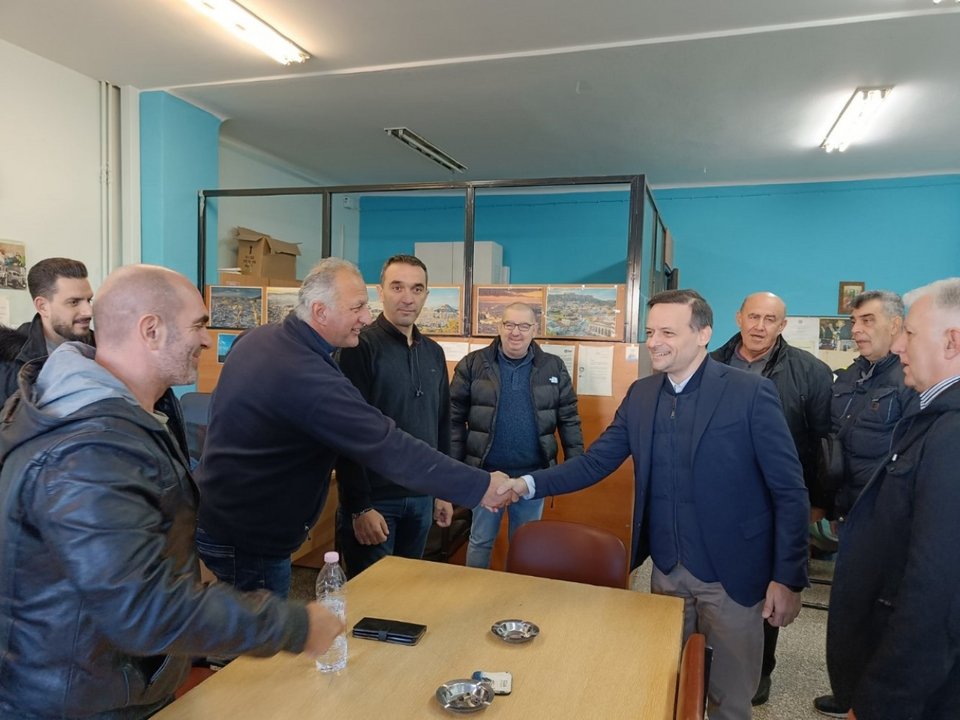 Τη Διεύθυνση Καθαριότητας του Δήμου Αθηναίων επισκέφτηκε ο εκλεγμένος Δήμαρχος Χάρης Δούκας