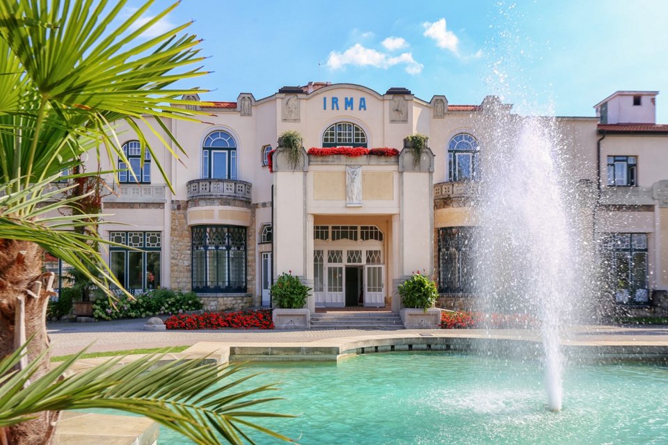 Το Art-Nouveau κτήριο του Irma Health Spa