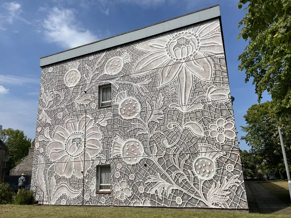 Το έργο της NeSpoon στο Aberdeen στη Σκωτία