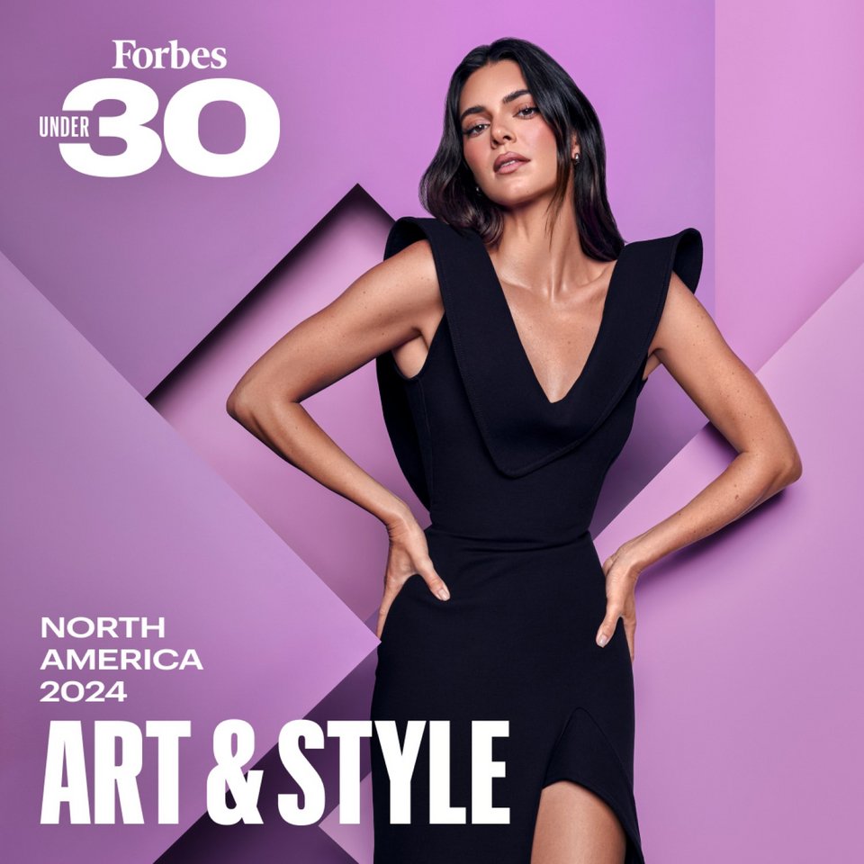 Η Κένταλ Τζένερ ποζάρει για τους «30 Under 30» του περιοδικού Forbes
