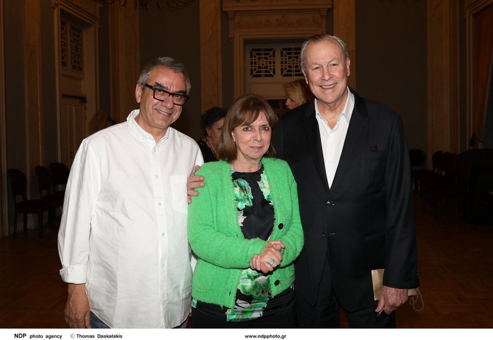 Νίκος Διαμαντής, Κατερίνα Σακελλαροπούλου, Ρόμπερτ Γουίλσον 