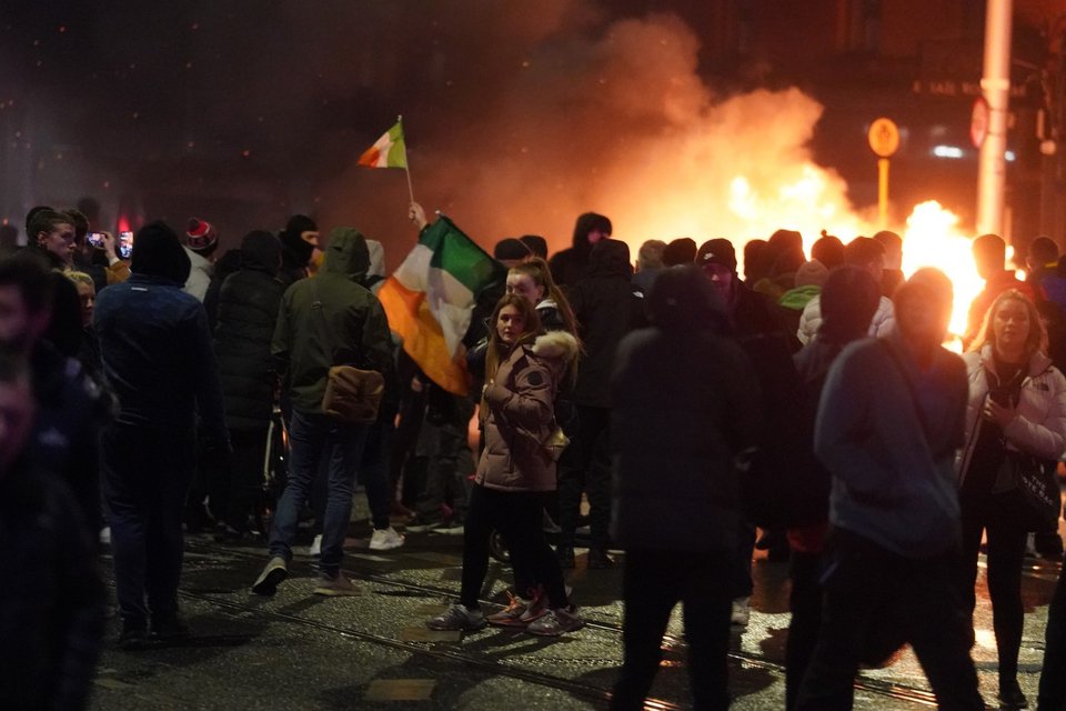 Δουβλίνο: Βίαιες συγκρούσεις σε διαδηλώσεις μετά την επίθεση με μαχαίρι / Φωτογραφία: Getty Images