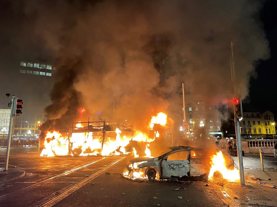 Δουβλίνο: Βίαιες συγκρούσεις σε διαδηλώσεις μετά την επίθεση με μαχαίρι / Φωτογραφία: Getty Images