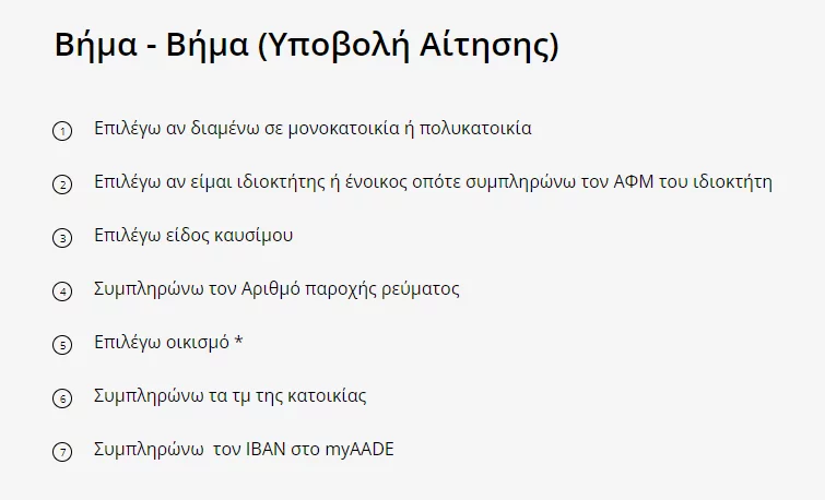 Επίδομα θέρμανσης: Αναλυτικός οδηγός