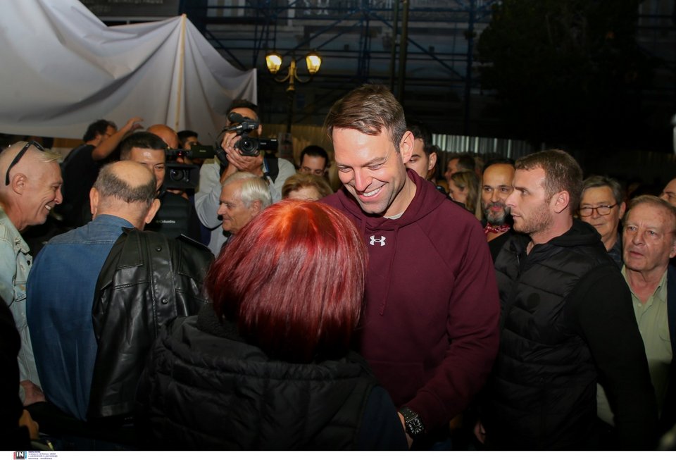 Ο Στέφανος Κασσελάκης στο μπλοκ του ΣΥΡΙΖΑ για το Πολυτεχνείο / Φωτογραφία: Intimenews/ΚΑΜΣΗΣ ΔΗΜΟΣΘΕΝΗΣ 