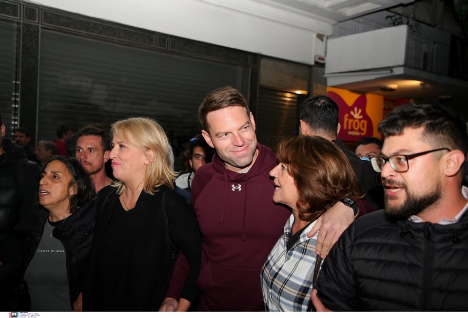 Ο Στέφανος Κασσελάκης στο μπλοκ του ΣΥΡΙΖΑ για το Πολυτεχνείο / Φωτογραφία: Intimenews/ΚΑΜΣΗΣ ΔΗΜΟΣΘΕΝΗΣ 