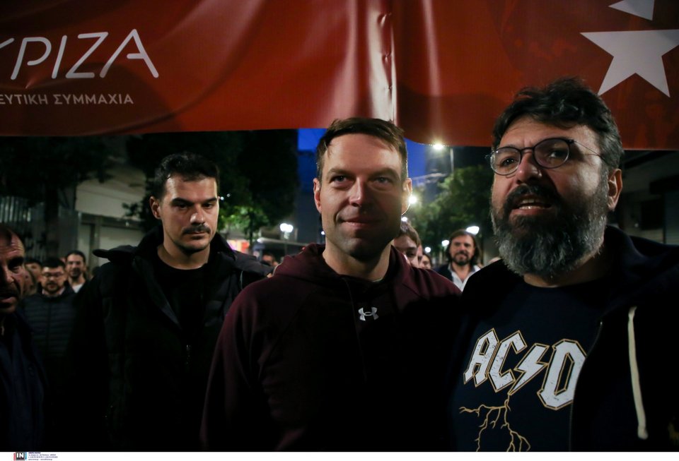 Ο Στέφανος Κασσελάκης στο μπλοκ του ΣΥΡΙΖΑ για το Πολυτεχνείο / Φωτογραφία: Intimenews/ΚΑΜΣΗΣ ΔΗΜΟΣΘΕΝΗΣ 