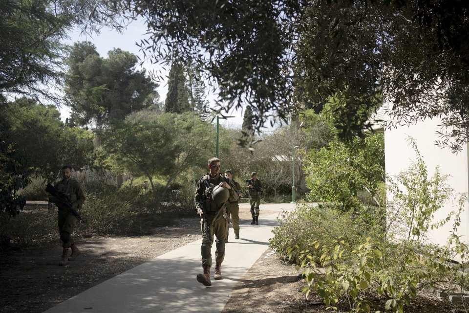 Στρατιώτες των IDF σε Κμιπούτς
