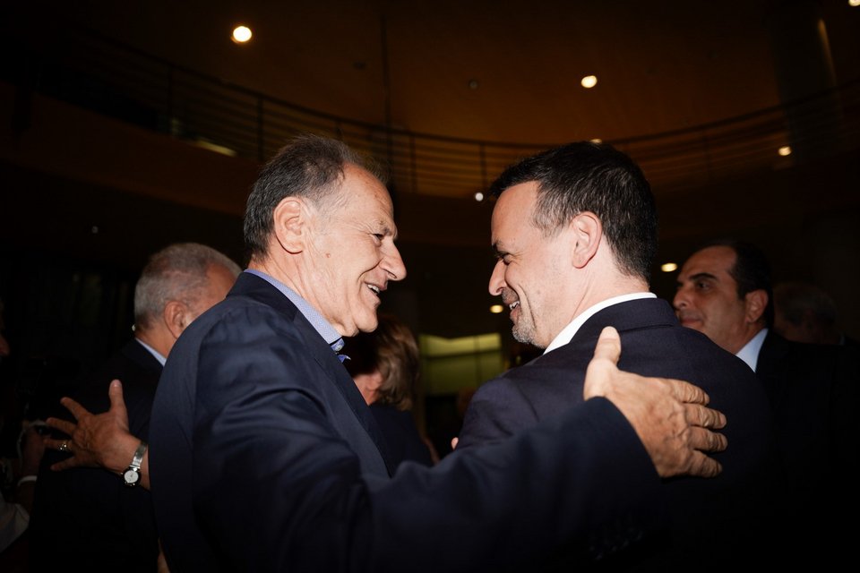 Χάρης Δούκας και Κώστας Λαλιώτης / Φωτογραφία: Menelaos Myrillas / SOOC