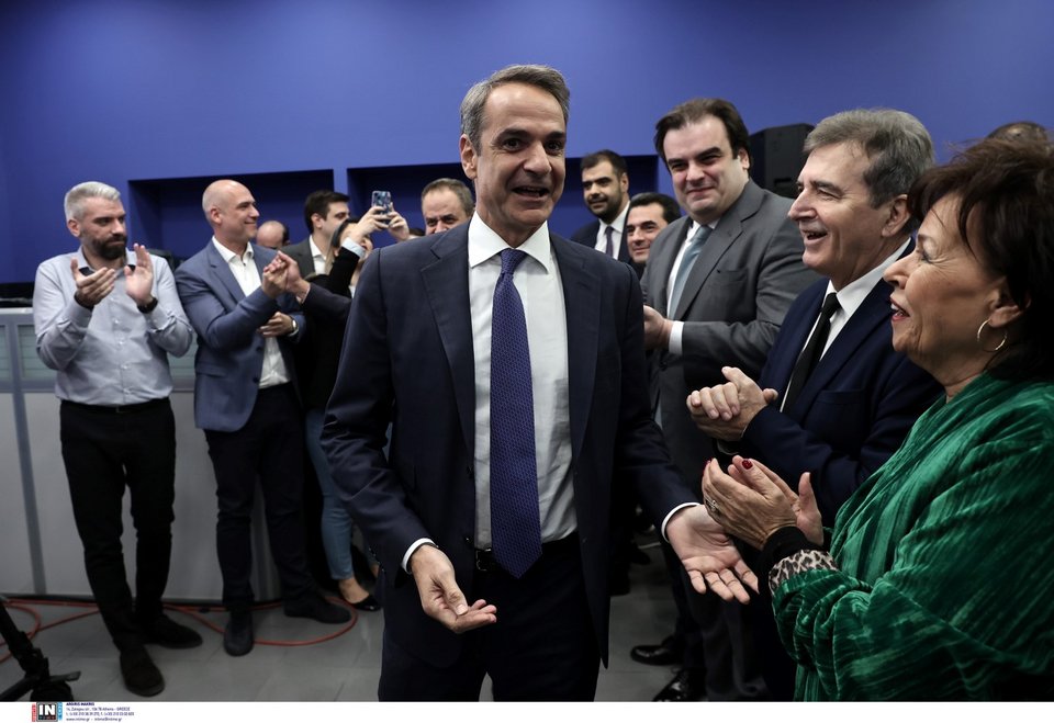 Ο Κυριάκος Μητσοτάκης στην Πολιτική Επιτροπή της ΝΔ / Φωτογραφία: Intimenews/ΛΙΑΚΟΣ ΓΙΑΝΝΗΣ