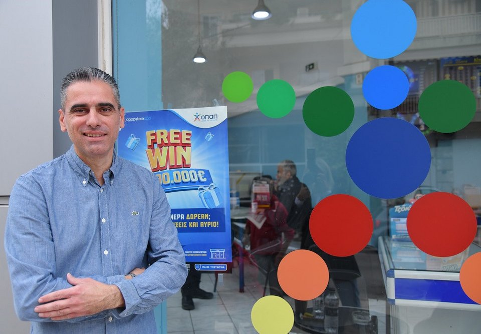 Γιάννης Κατραντζής, ιδιοκτήτης του τυχερού καταστήματος ΟΠΑΠ στη Νίκαια