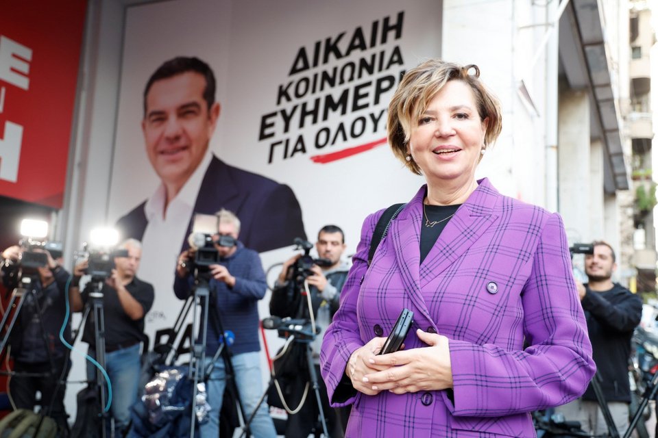 Η αντιπρόεδρος της Βουλής και πρώην υπουργός Όλγα Γεροβασίλη / Φωτογραφία: Eurokinissi -ΓΙΩΡΓΟΣ ΚΟΝΤΑΡΙΝΗΣ