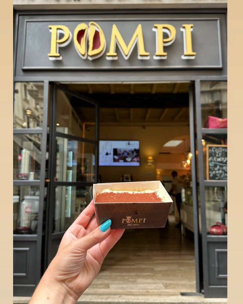 Το φημισμένο τιραμισού του Pompi /Φωτογραφία: pompi1960/Instagram