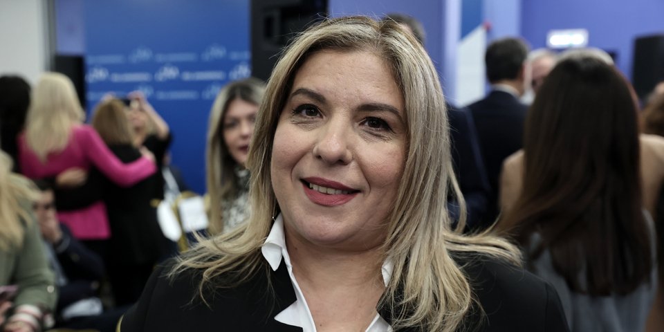 Η νέα γραμματέας της ΝΔ Μαρία Συρεγγέλα / Φωτογραφία: Intimenews/ΛΙΑΚΟΣ ΓΙΑΝΝΗΣ