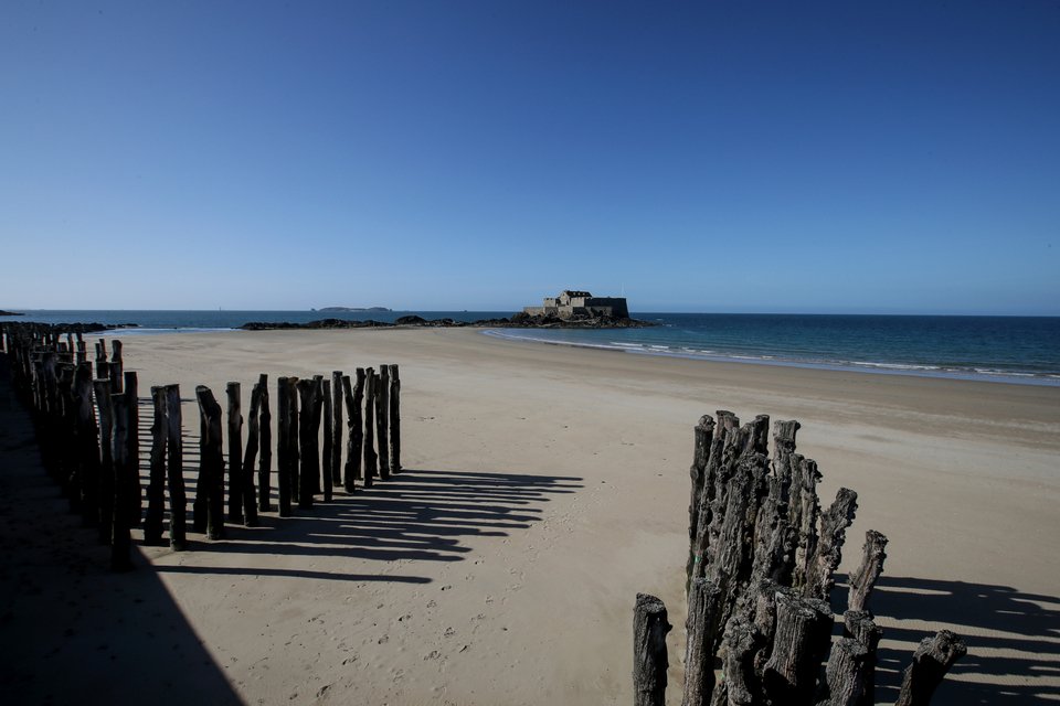 Η παραλία του Saint-Malo