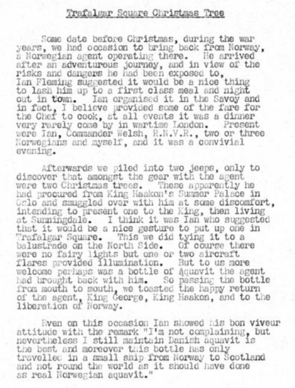 Το έγγραφο από τα αρχεία του Εθνικού Ναυτικού Μουσείου στο Γκρίνουιτς