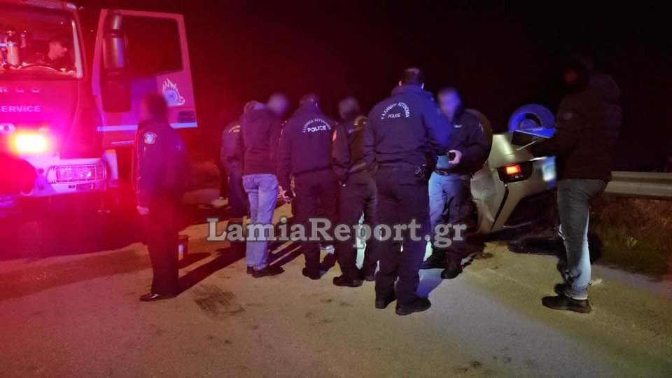 Σοβαρό τροχαίο στην Λαμία
