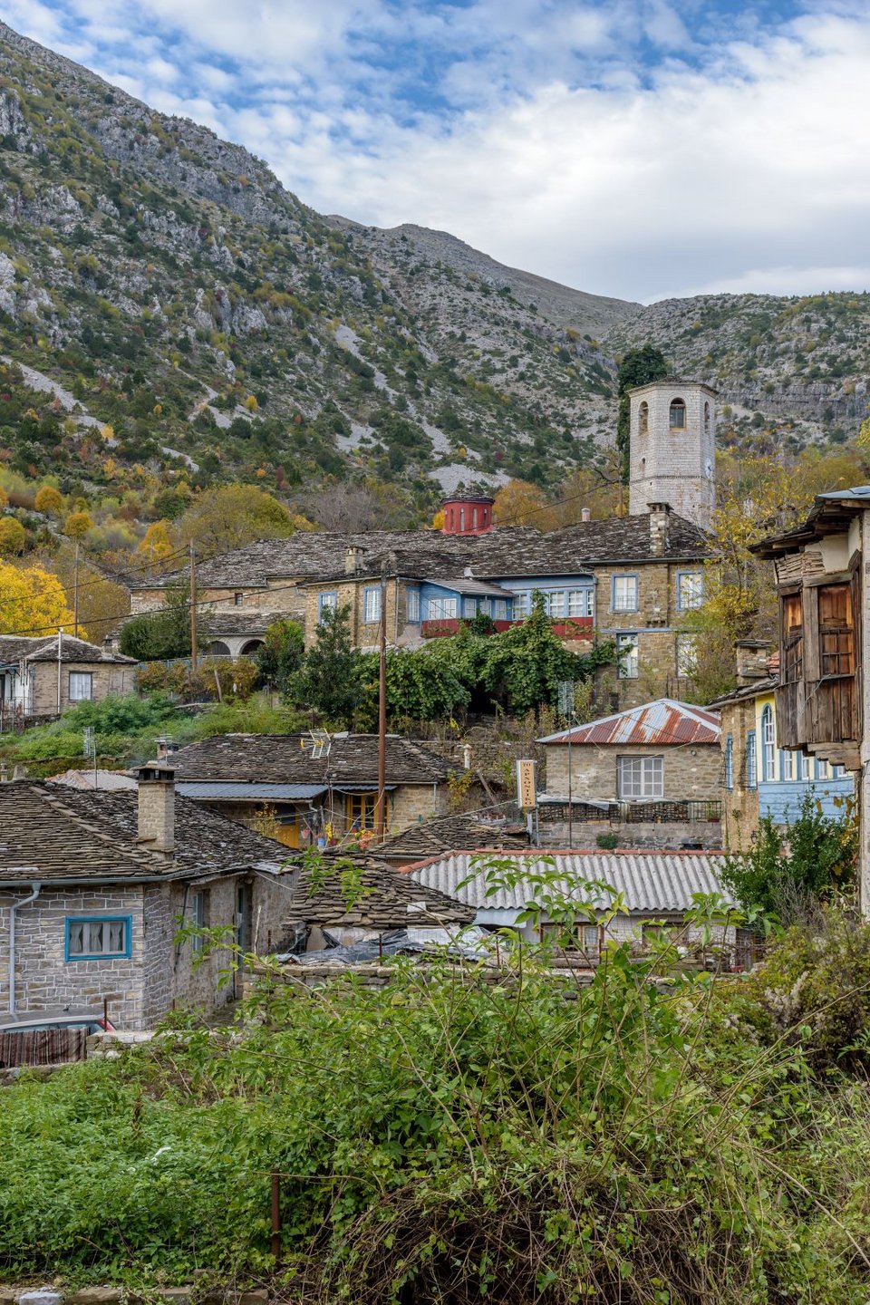Ένα όμορφο πέτρινο χωριό