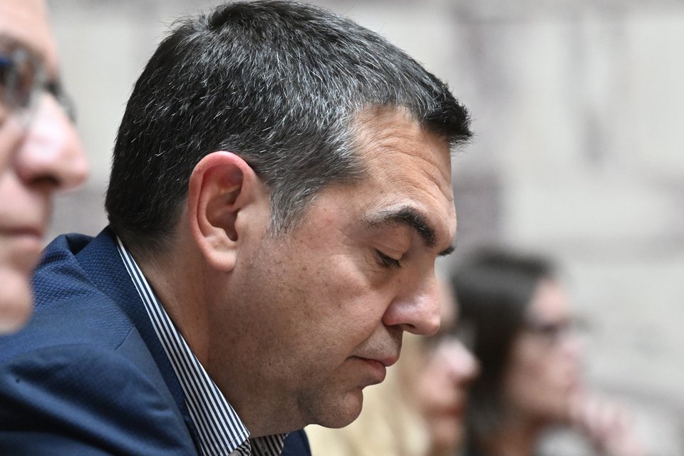 Ο Αλέξης Τσίπρας στην ΚΟ του ΣΥΡΙΖΑ / Φωτογραφία: ΤΑΤΙΑΝΑ ΜΠΟΛΑΡΗ/EUROKINISSI