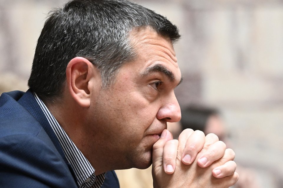 Ο Αλέξης Τσίπρας στην ΚΟ του ΣΥΡΙΖΑ / Φωτογραφία: ΤΑΤΙΑΝΑ ΜΠΟΛΑΡΗ/EUROKINISSI