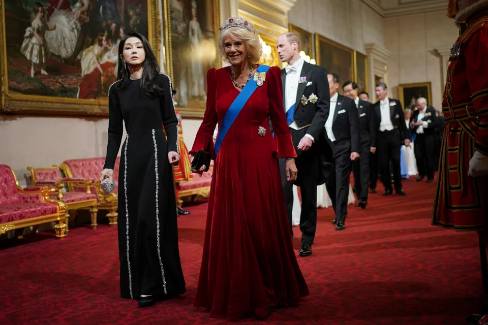 Η βασίλισσα Καμίλα και η Πρώτη Κυρία της Νότιας Κορέας