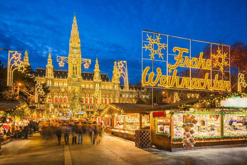 Από τα πιο εντυπωσιακά υπαίθρια Christmas markets είναι της Βιέννης