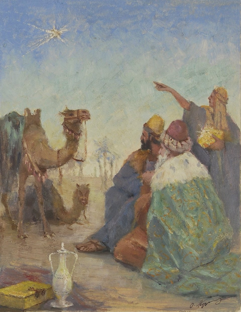 Ομβέρτου Αργυρού (1884-1963), Οι Μάγοι