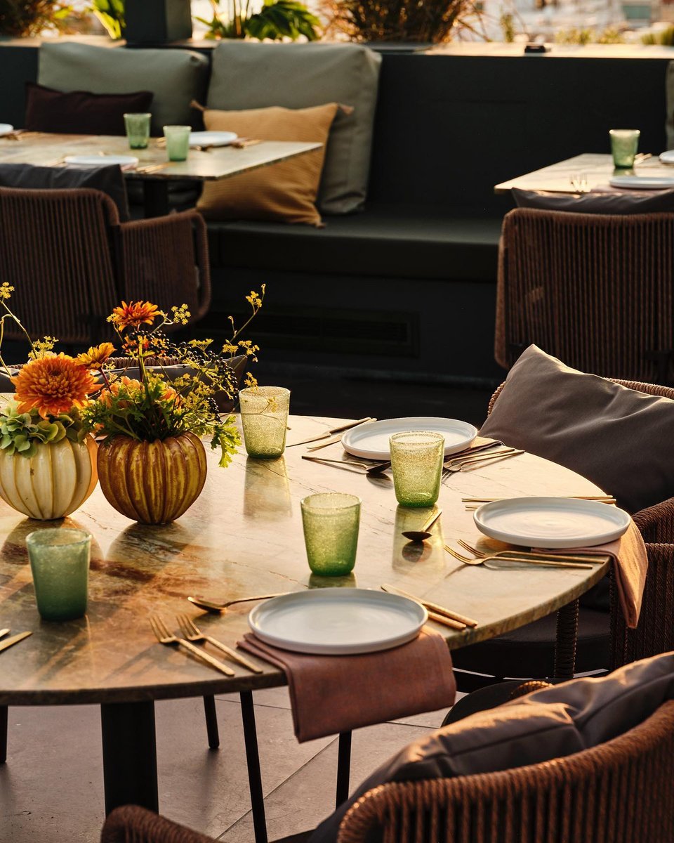 Το art de la table του 10: Urban Roof / Φωτογραφία: 10urbanroof/Instagram