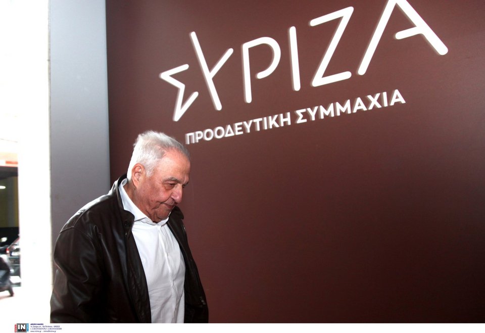 Ο πρώην υπουργός Αλέκος Φλαμπουράρης / Φωτογραφία: Intime -ΣΑΡΕΛΑΣ ΔΗΜΗΤΡΗΣ   