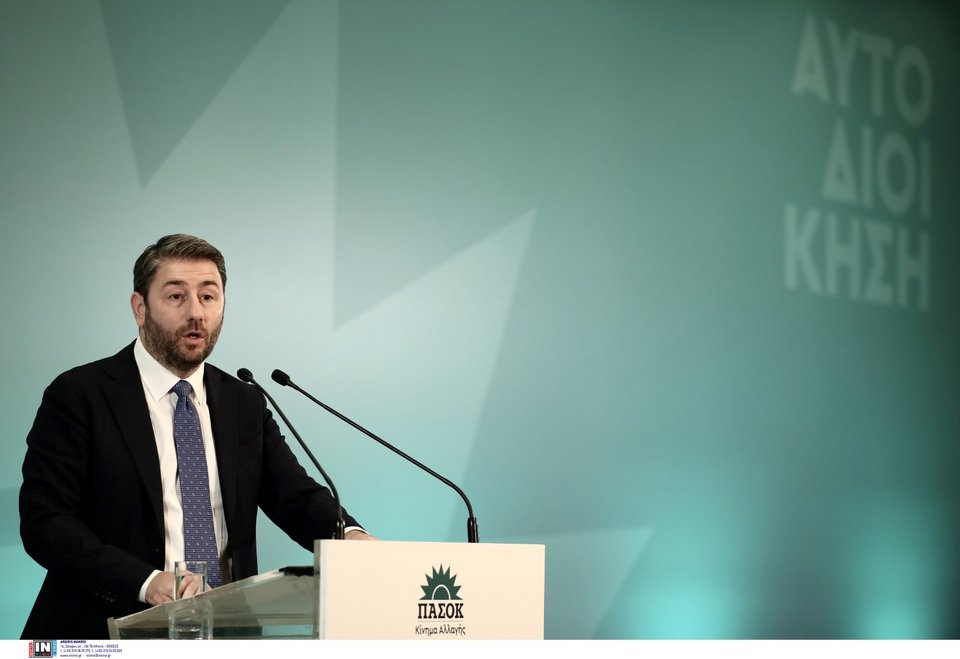 Ο Νίκος Ανδρουλάκης μίλησε στην ημερίδα για την αυτοδιοίκηση, που διοργάνωσε απόψε το Ινστιτούτο «In Social» και το ΠΑΣΟΚ / Φωτογραφία: Intime -ΑΝΑΣΤΟΠΟΥΛΟΥ ΒΑΣΙΛΙΚΗ