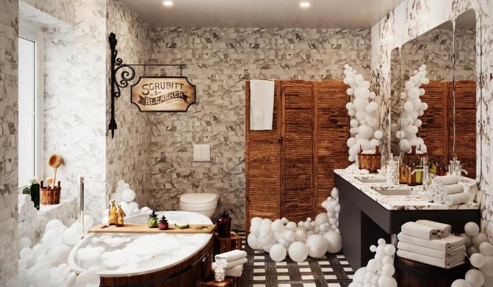 Η σουίτα με ζαχαρωτά εμπνευσμένη από τον Γουίλι Γουόνκα