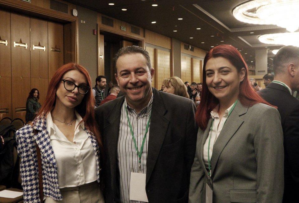 Η Βάσια Αναστασίου στη συνεδρία της Κ.Π.Ε. του ΠΑΣΟΚ