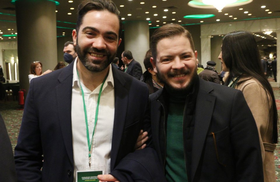 Ο Κωνσταντίνος Κατσανέβας στη συνεδρία της Κ.Π.Ε. του ΠΑΣΟΚ