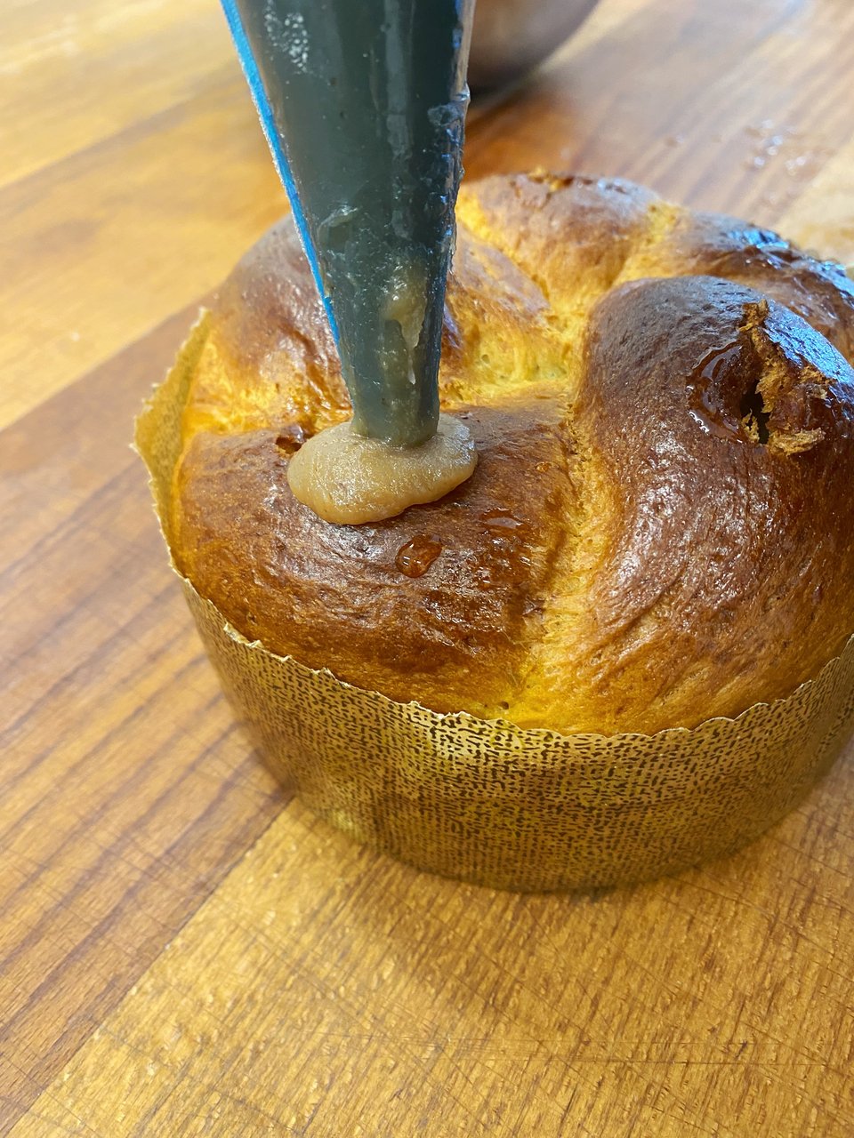 Η γέμιση με κρέμα κάστανου / Φωτογραφία: Μάνος Λειβαδάρος/iefimerida 