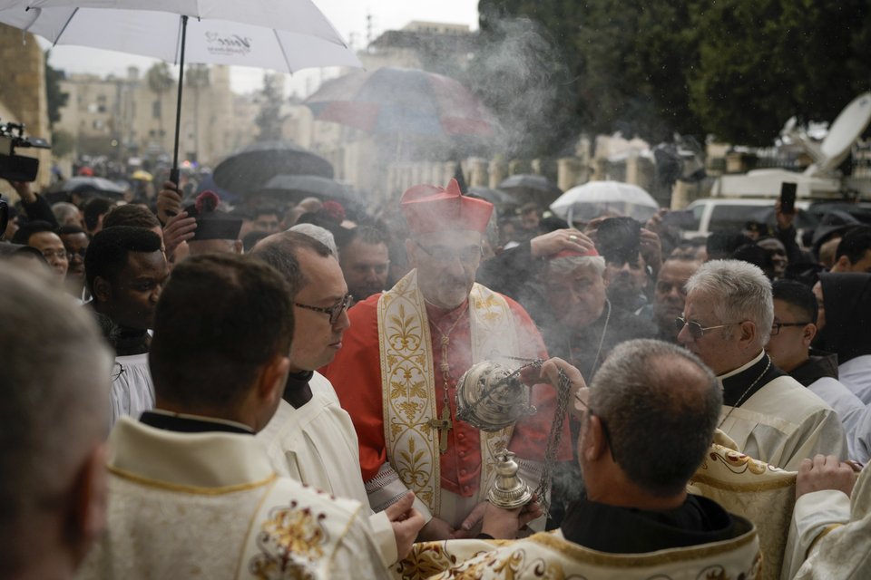 Παραμονή των Χριστουγέννων στην πόλη της Βηθλεέμ / AP Photo/Leo Correa