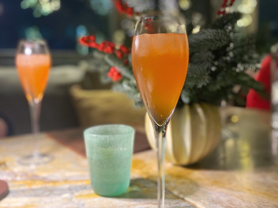 Το απολαυστικό απεριτίφ Euphoria / Φωτογραφία: Μάνος Λειβαδάρος/iefimerida