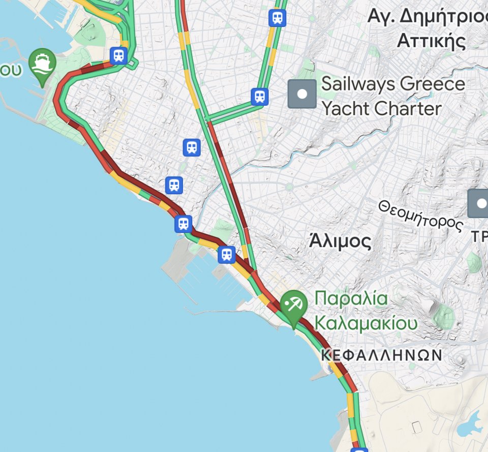 Παραλιακή, Αμφιθέας
