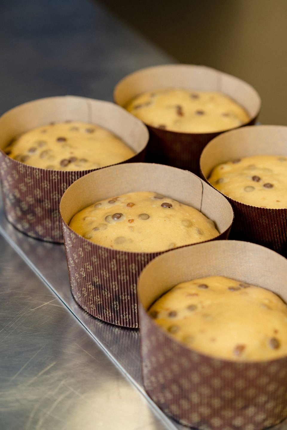 Το μείγμα πριν μπει για ψήσιμο